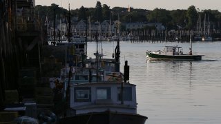 In this July 21, 2012, file photo, a fishing boat leaves the dock in Portland, Maine. The city was ranked No. 8 on U.S. News and World Report's list of the top 150 places to live in 2020 to 2021