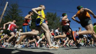 Boston Marathon Runners