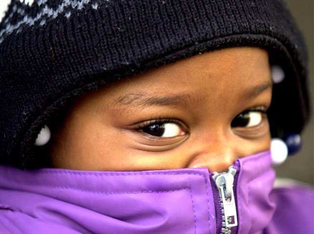 Cold baby chilly weather