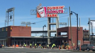Dunkin Donuts Park accident