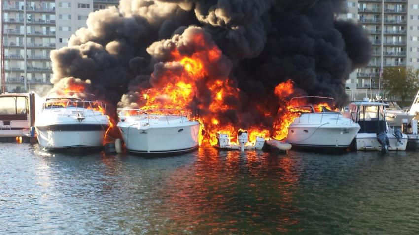 Fire-quincy-marina