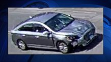 Hartford hit and run suspect vehicle