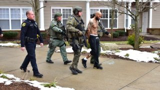 Pharaoh L. Yahtues, age 37, was arrested Saturday after barricading himself in his apartment and allegedly shooting at SWAT officers.
