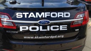 Stamford police cruiser