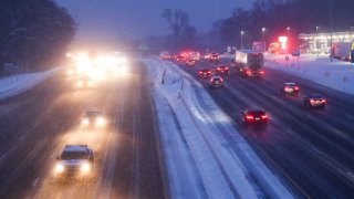 generic snow highway freeway