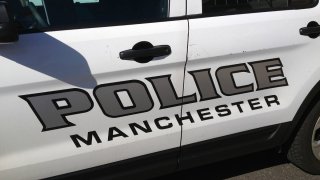 Manchester police cruiser