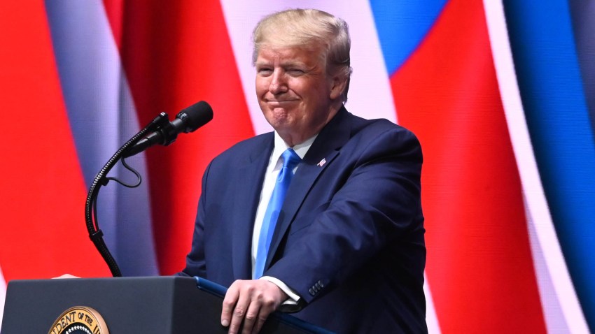 El presidente Donald Trump