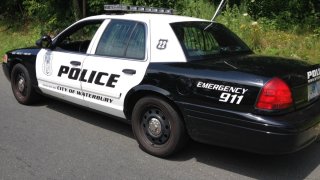 Waterbury police cruiser