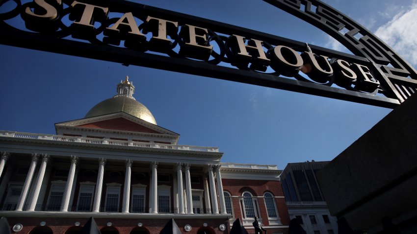 BOSTON – JULY 16: The Massachusetts State House in Boston, MA on July 16, 2020. (Photo by Craig F. Walker/The Boston Globe via Getty Images)