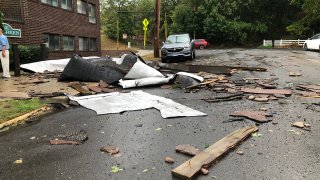 Storm damage in Hamden