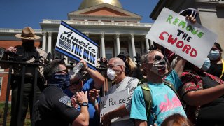 Protests Massachusetts State House