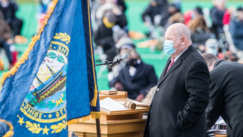 NH State Rep. Dick Hinch at the opening session of the New Hampshire Legislature