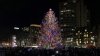 Realizan encendido del árbol de Navidad en New Haven