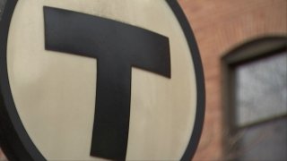 MBTA sign