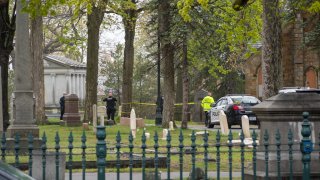 Police investigating allegations of sexual assault at a Manchester, New Hampshire, cemetery.
