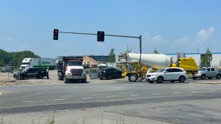 Amazon construction site in Windsor