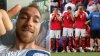 Las primeras palabras del futbolista que volvió de la muerte tras desplomarse en pleno partido