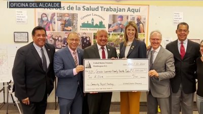 Inyectan fondos federales para centro de salud en Lawrence