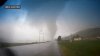 Tornado tumba árrcoles y cableado en NH