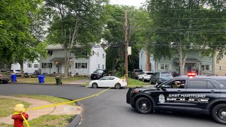 Police on Graham Road in East Hartford