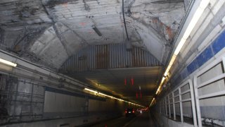 The Sumner Tunnel in Boston ahead of a major construction project.