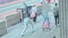 En video: mujer recibe navajazo en Times Square tras ser emboscada