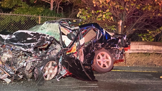 Crash in Hopkinton Sends Two People to Hospital