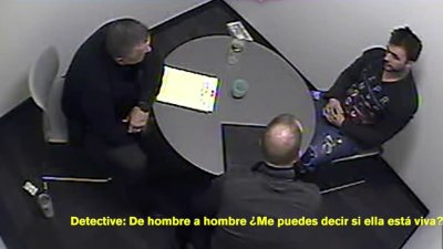 Revelan video de interrogación de Adam Montgomery