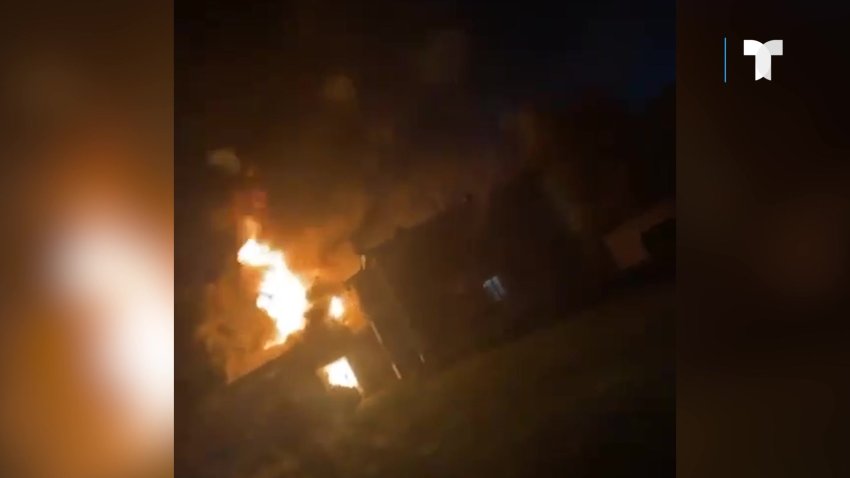 Avión se estrella en edificio en New Hampshire