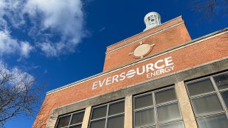 Eversource Energy Sign on building