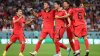 Entretiempo: Corea del Sur y Portugal se van al descanso con un empate 1-1