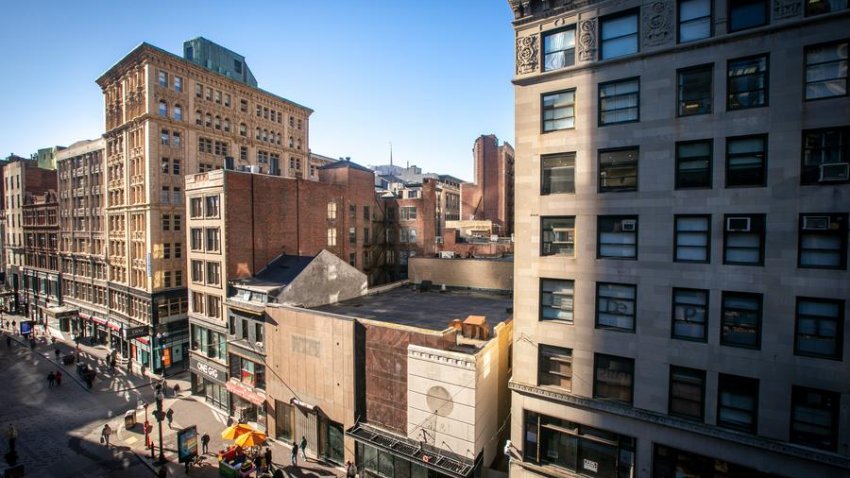 One of the focal points of the proposal is the "Ladder Blocks" between Tremont and Washington streets in Downtown Crossing.