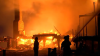 Masivo incendio consume varias casas en Scituate, MA