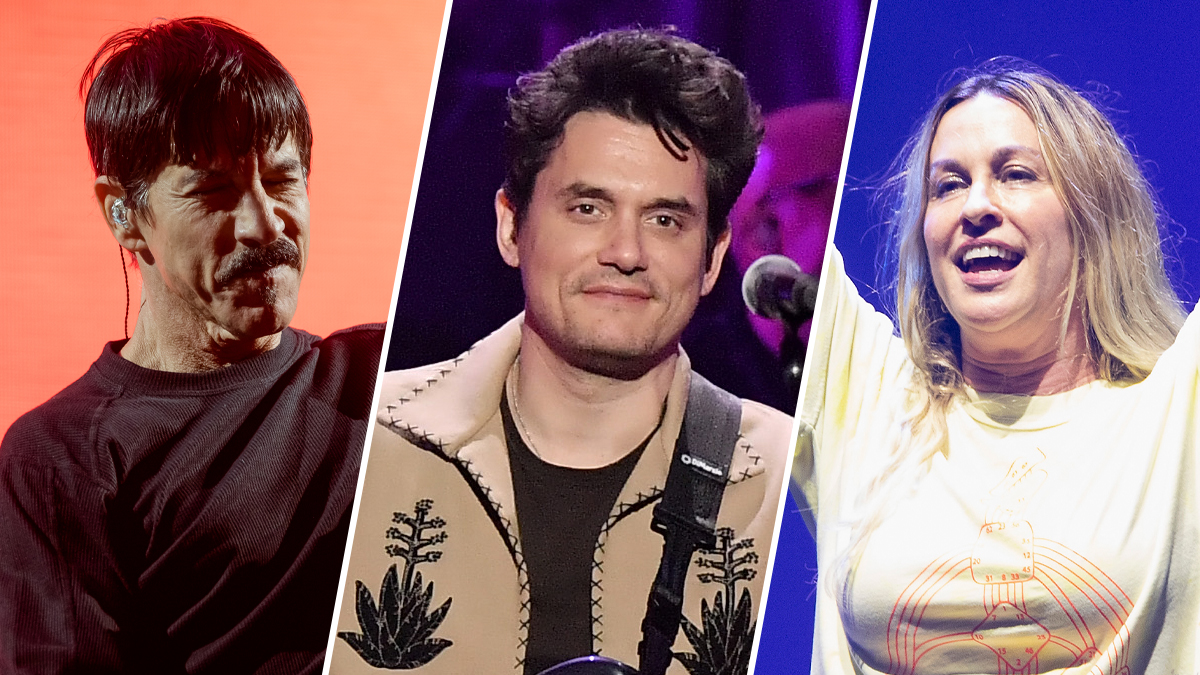 Red Hot Chili Peppers, John Mayer, y Alanis Morissette se presentarán