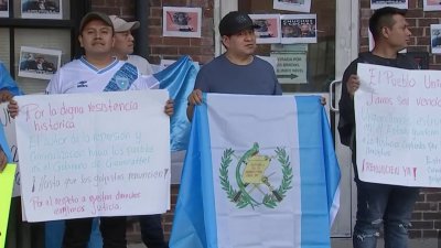 Guatemaltecos en Providence se suman a protestas