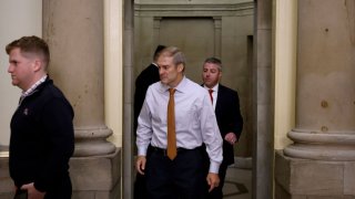 El representante republicano Jim Jordan, en uno de los pasillos de la Cámara Baja este miércoles.