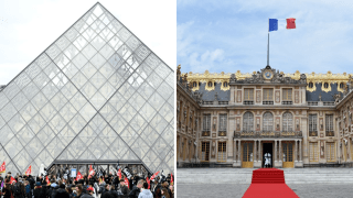 Francia está en alerta ante las amenazas terroristas contra el Palacio de Versalles y el Museo de Louvre.