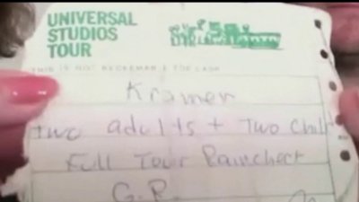 Visita a Universal Studios con voucher de hace 30 años