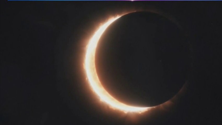 Residentes a la expectativa por el eclipse en Nueva Inglaterra