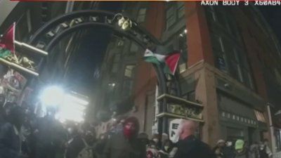 Más de 100 manifestantes pro-palestinos arrestados en Boston