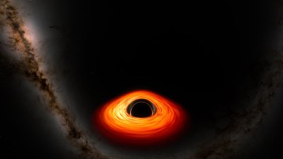 La NASA publica increíble video sobre cómo sería si atravesaras un agujero negro