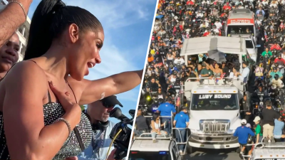 Como una Miss Universo: el impresionante recibimiento a Maripily en Puerto Rico