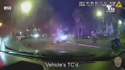 Sospechoso de robar un Lamborghini muere tras despedazar el auto en un choque al huir de la policía