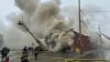 Masivo incendio destruye edificio en Chelsea