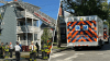 Rescatan a niño de tres años de edificio en llamas en Everett