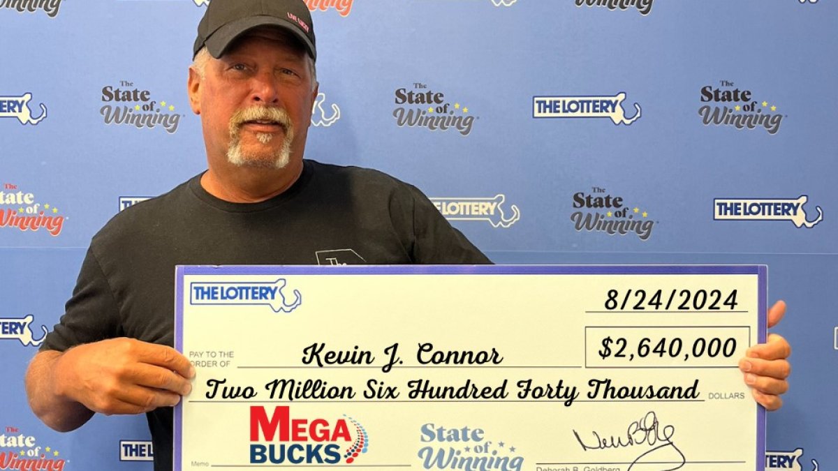 Kevin Connor gana el Megabucks en Massachusetts Telemundo Nueva