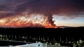 El incendio causó serios daños.