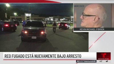 Reo fugado nuevamente bajo custodia de la policía