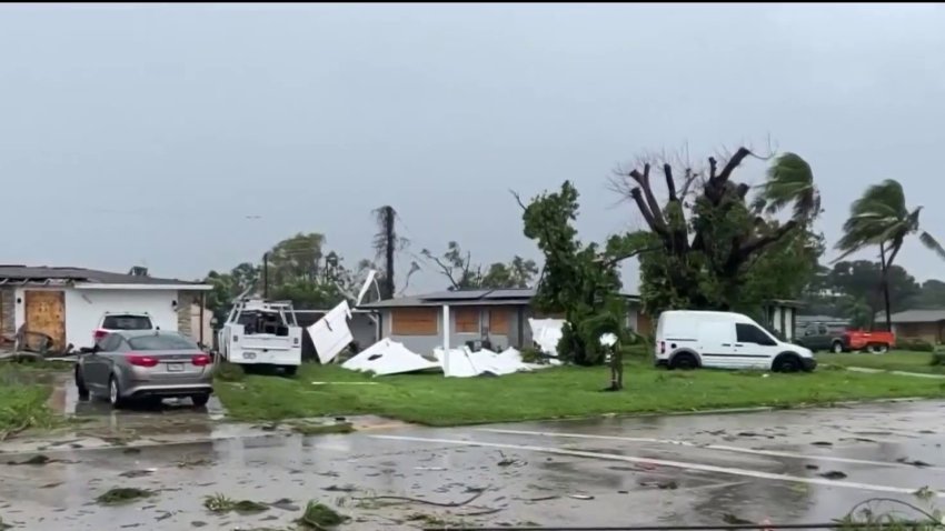 Tornado causa daños en Fort Myers
