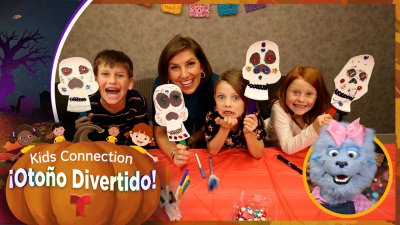 Kids Connection: Otoño Divertido – Manualidad de Calaveras